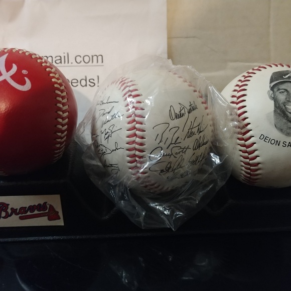 1993 commemorative baseball set Atlanta Braves - Picture 2 of 8